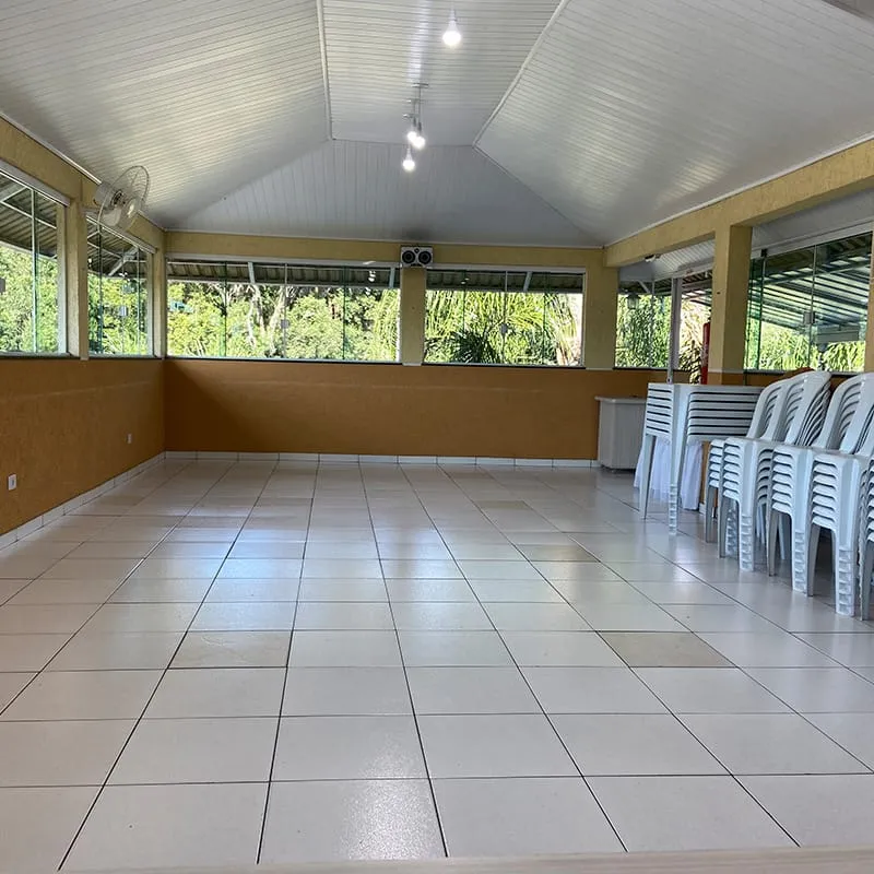 Salão Superior MinanaFest - Vista panorâmica do espaço