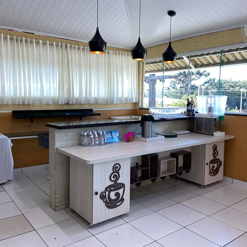 Salão Superior MinanaFest - Espaço amplo e arejado